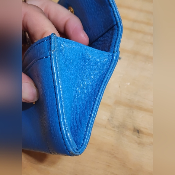 Micheal kors Jet Blue Travel Wallet Coin Aav-1402 ID key holder - Picture 8 of 14